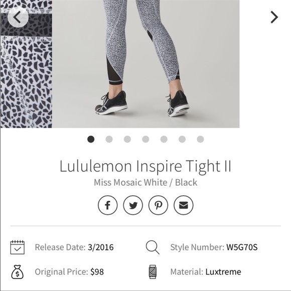 Lululemon leggings - Picture 4 of 4